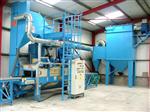 Cogeim Continuous feed type shot blasting machine for marble, granite and natural stone products  mod. STL Shotblasting Machines 